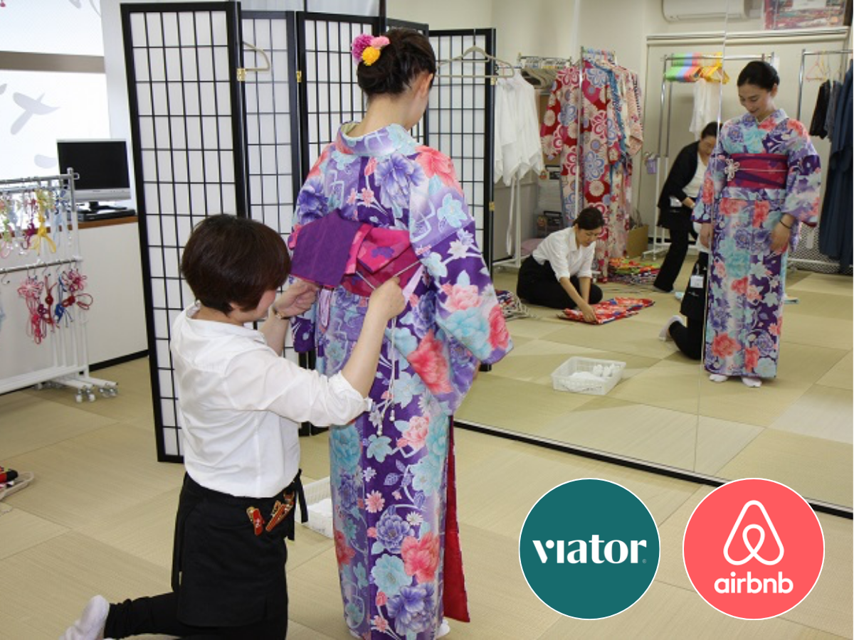 OTA登録事例の1社目(着物着付け系)